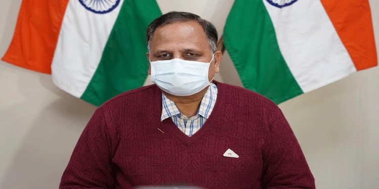 Health Minister Satyendar Jain