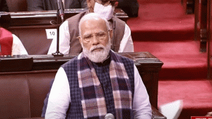 PM Modi Rajya sabha speech