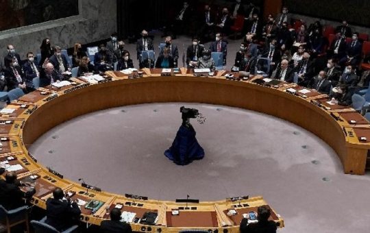 UNSC में निंदा प्रस्ताव