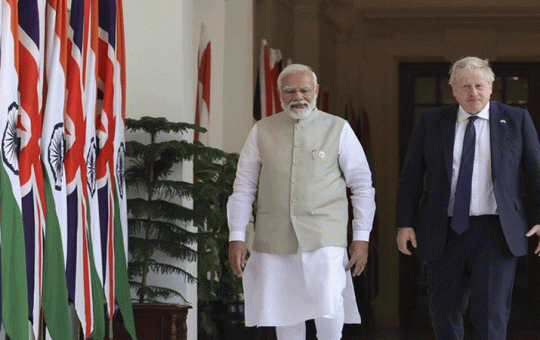 Boris Johnson India Visit