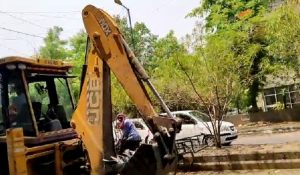 Bulldozer Action in Delhi