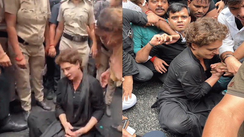 Priyanka Gandhi Arrest