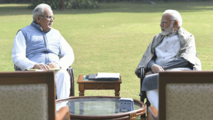 Bhuphesh Bhagel Meets PM Modi