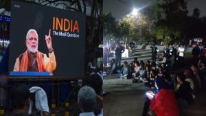 हैदराबाद में India: The Modi Question v/s Kashmir Files में छिड़ी जंग