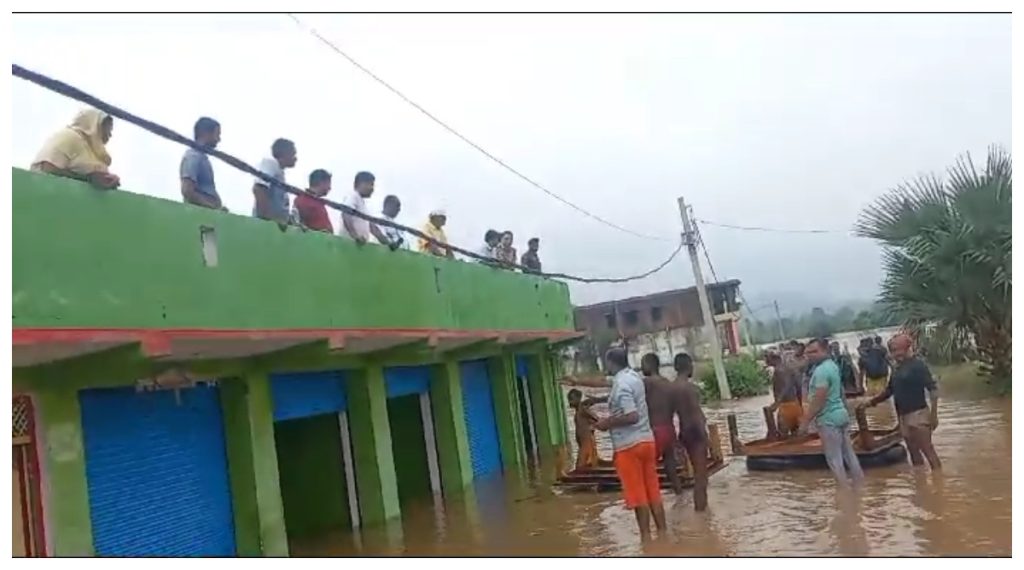 Flood in kaimur