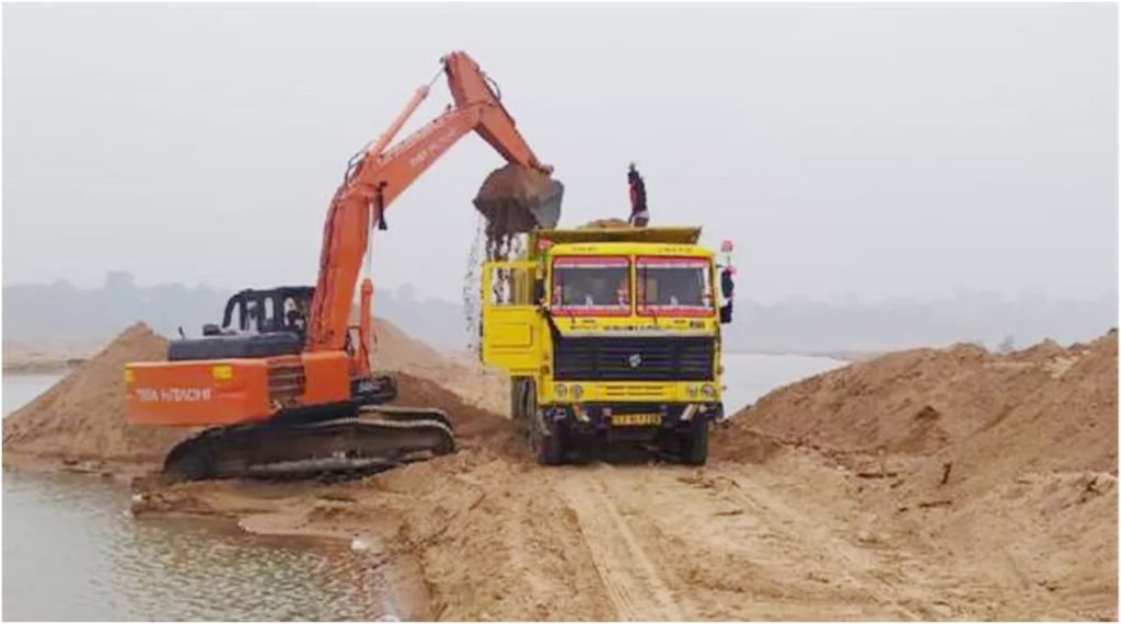 Sand Mining in Bihar
