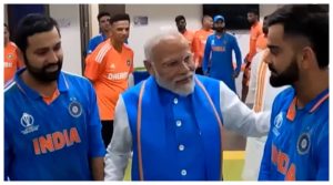 PM Meets Indian cricket Team