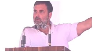 Rahul Gandhi in Election Rally