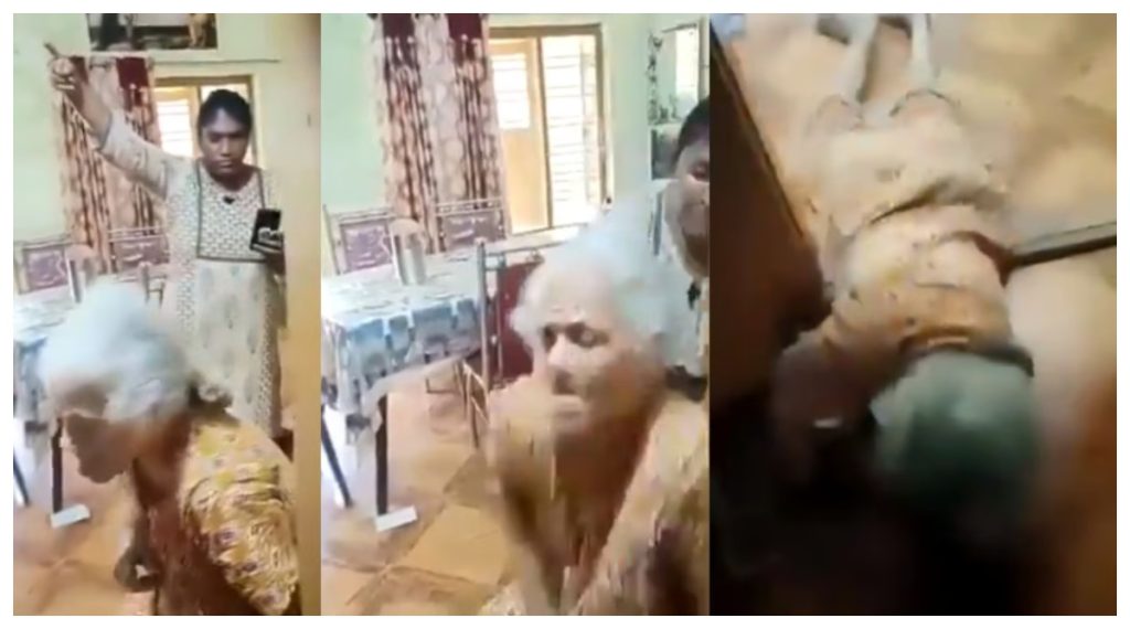 Kerala Old Woman Assault