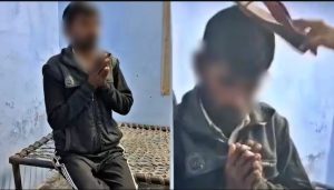 Uttar Pradesh News: Accused became victim of vandalism, first ate slippers and then made him drink urine, police is investigating the viral video.