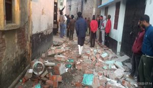 Deoria: Explosion in the house created panic, wall collapsed