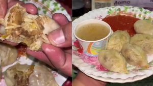 Viral Food Recepie kolkata chicken biryani momos went viral on social media news in hindi