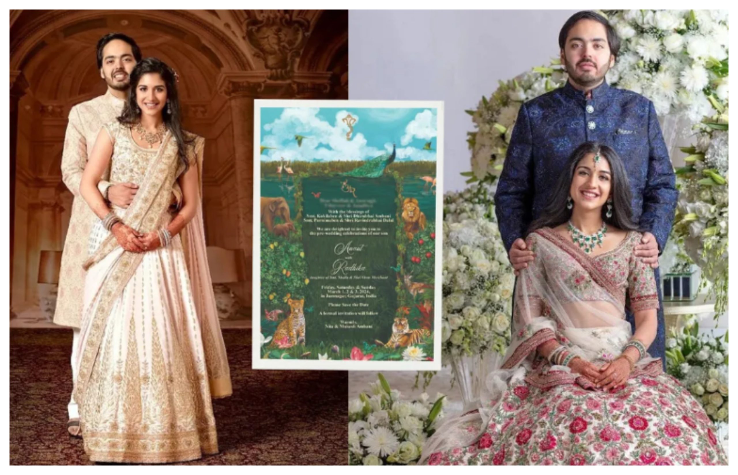 Photo of Anant Ambani Radhika Merchant Wedding Details: मुकेश अंबानी के छोटे बेटे अनंत अंबानी और राधिका की शादी का कार्ड हुआ वायरल