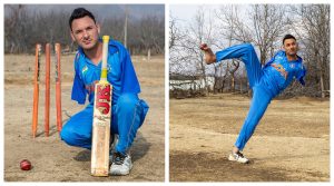 Amir Hussain Lone : armless cricketer