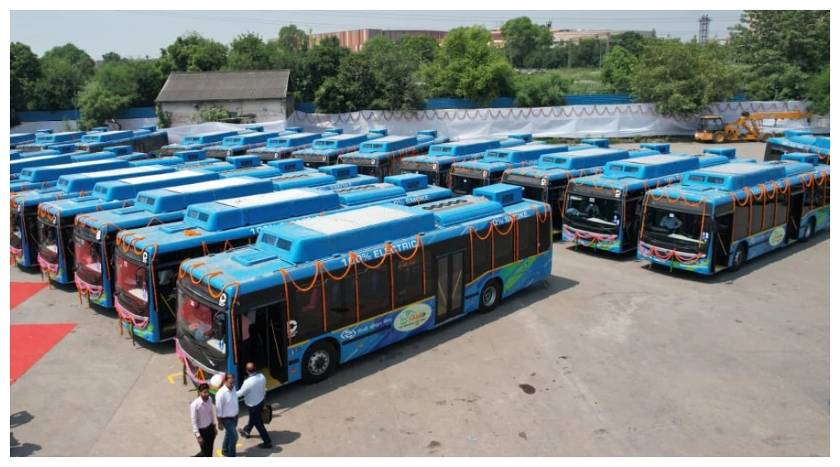 Photo of Haryana News: हरियाणा वासियों को मिली इलेक्ट्रिक बसों की सौगात, CM मनोहर ने किया उद्घाटन