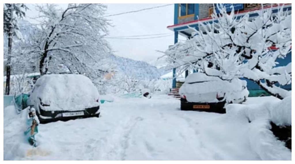 Himachal Weather: snowfall in himachal pradesh shimla