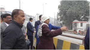 Inspection by CM Nitish