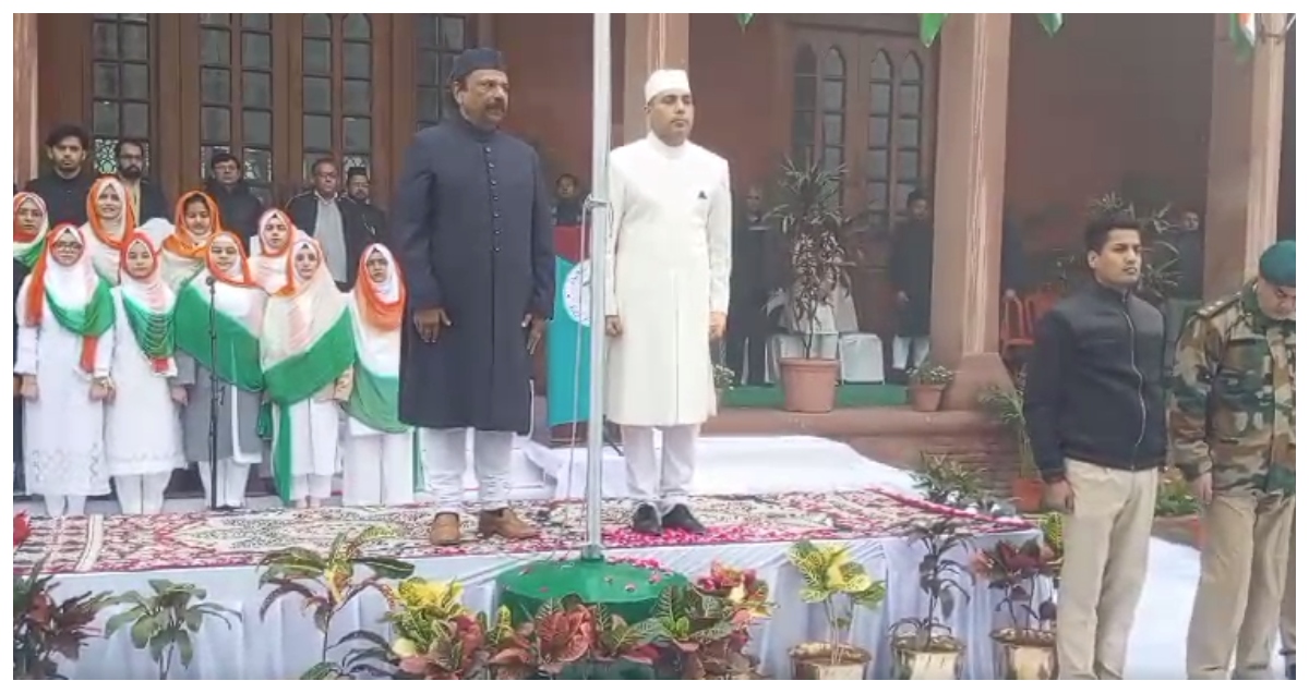 Photo of AMU: अलीगढ़ मुस्लिम यूनिवर्सिटी में मनाया गया 75 वा गणतंत्र दिवस