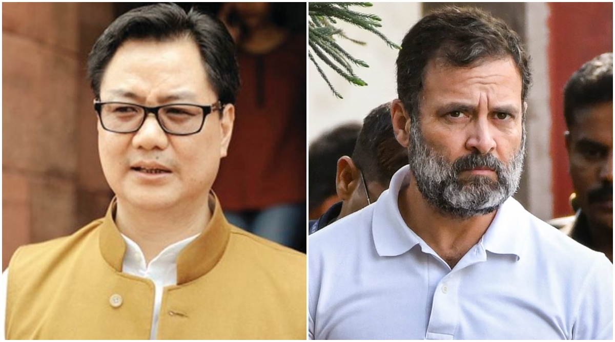 Photo of किरण रिजिजू  ने राहुल गांधी को बताया बच्चा, बोले… अपने मजे के लिए करते यात्रा