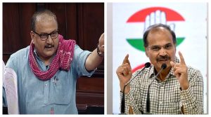 LokSabha Election 2024: Adheer Ranjan and Manoj Jha blames BJP in hindi