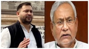 The distance between CM Nitish and Tejashwi Yadav was visible on the occasion of Republic Day