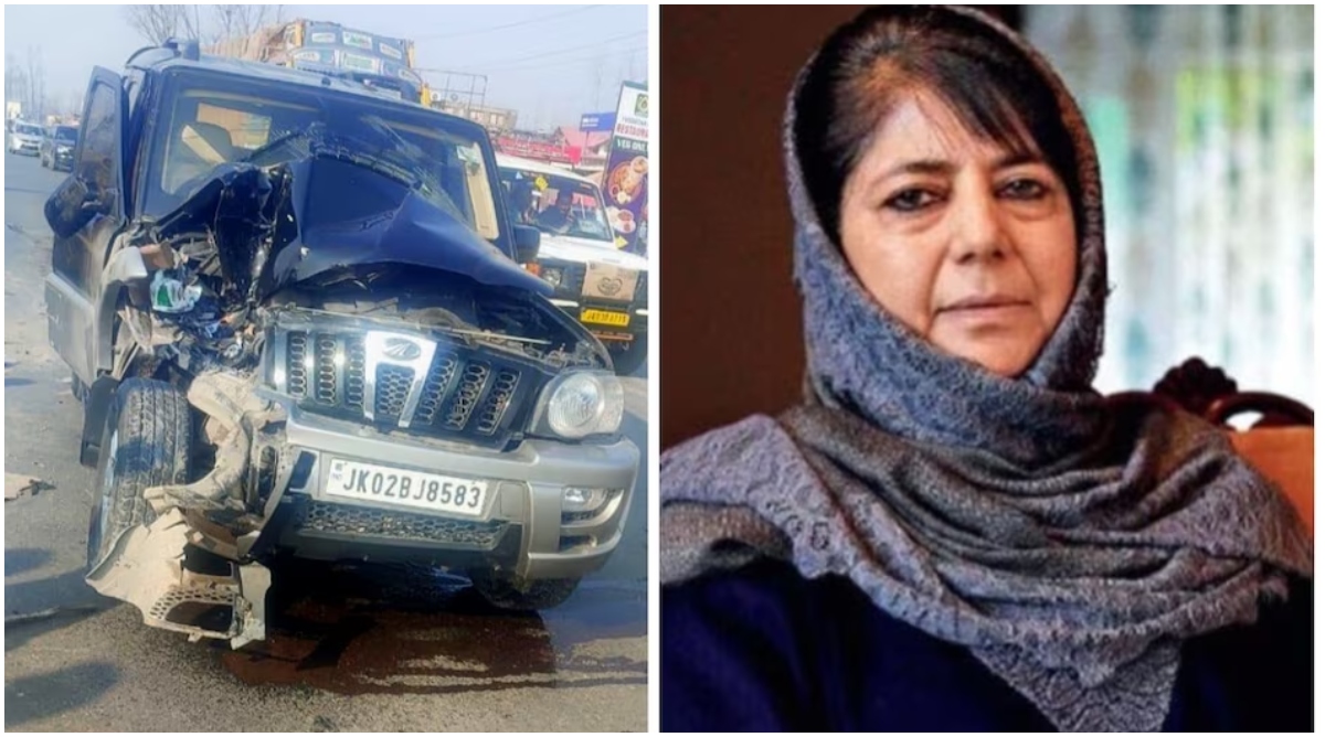 Photo of Mehbooba Mufti News: सड़क हादसे में बाल-बाल बचीं महबूबा, मीडिया से कही ये बात