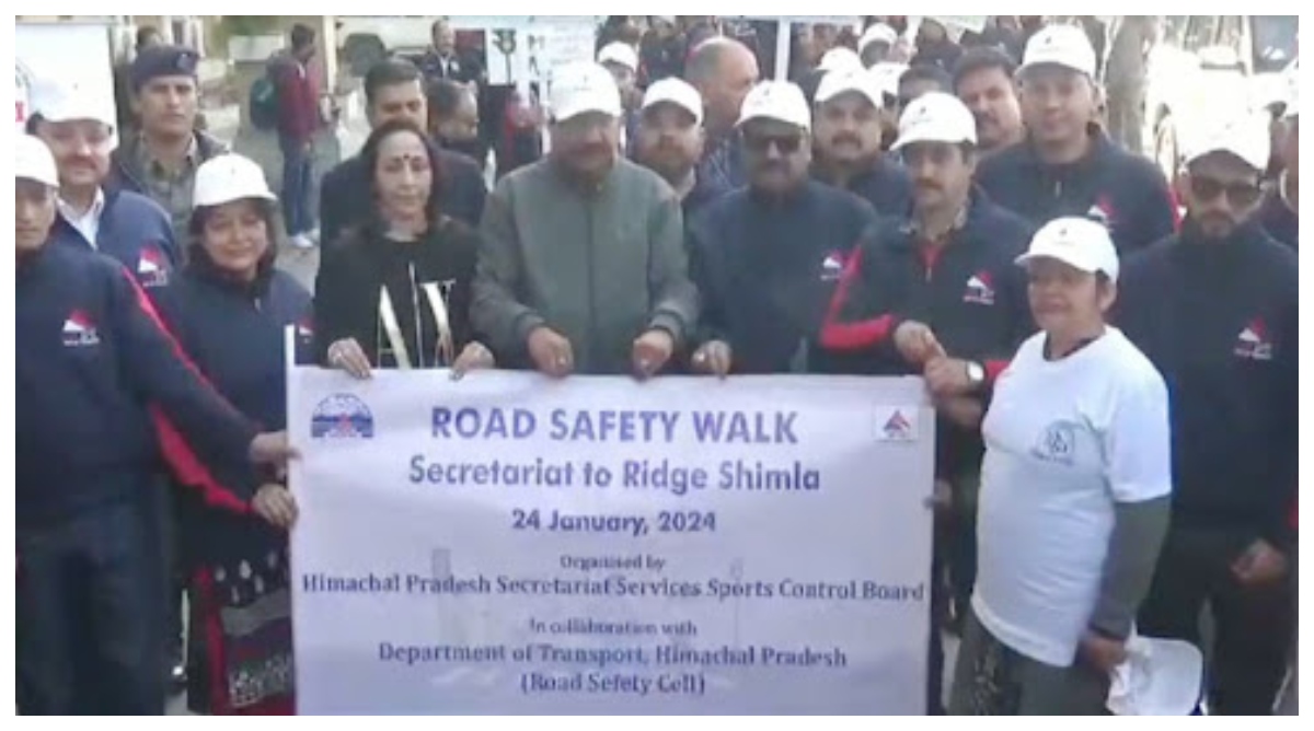 Photo of Shimla: सचिवालय से रिज तक हुई ‘वॉक फॉर सेफ्टी’, लोगों को जागरूक करना है मकसद