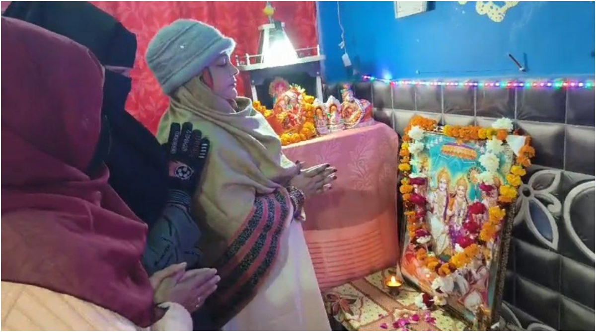 Photo of रूबी आसिफ खान की श्रीराम में अगाध आस्था, घर में की राम दरबार की स्थापना