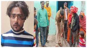 UP News: son killed his mother by hitiing with a iron rod news in hindi