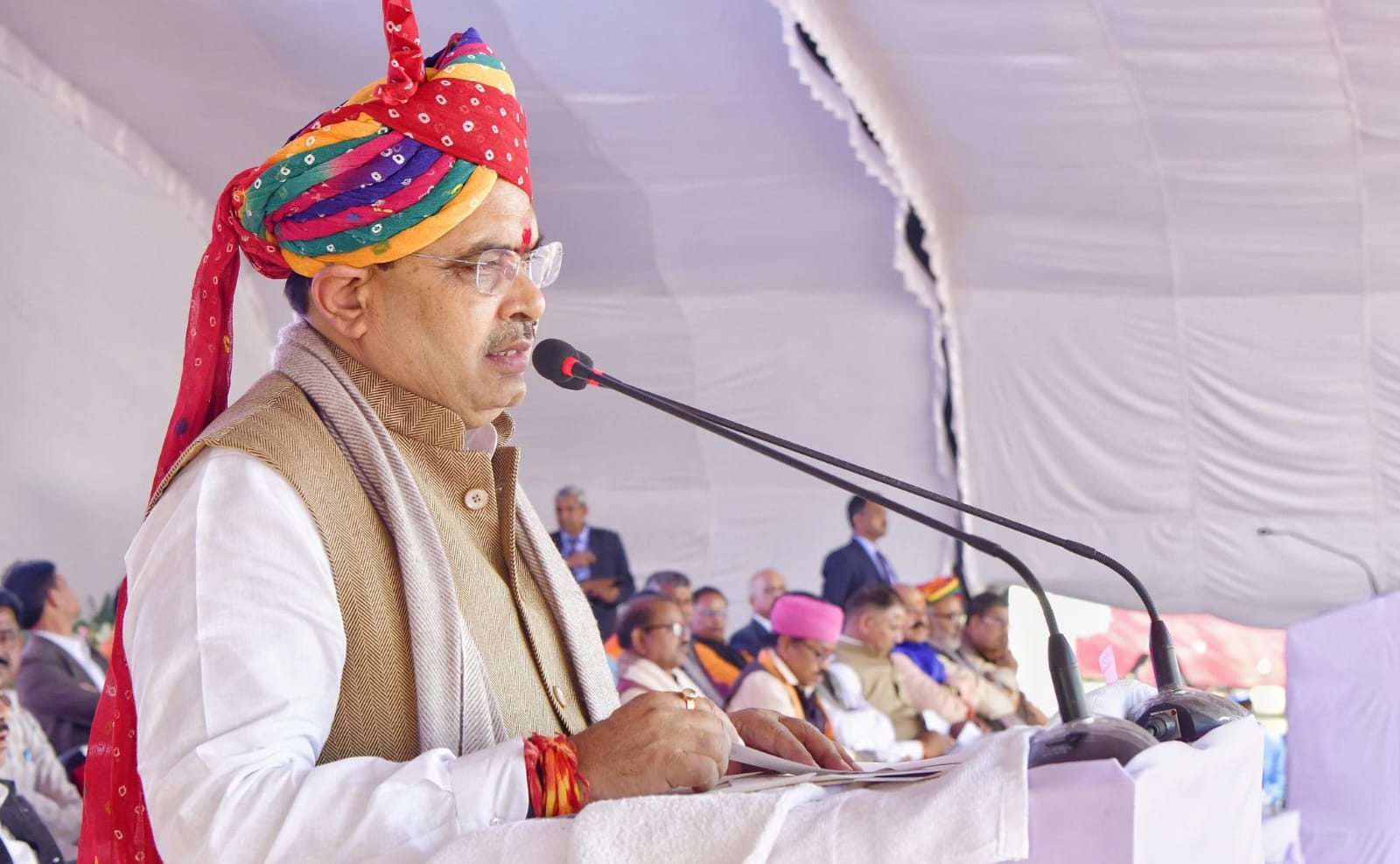 Photo of Rajasthan CM: ‘वादों को पूरा करना शुरु कर दिया है’, जनसभा में बोले CM भजनलाल शर्मा