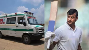 Mayank Agarwal Hospitalised Admited in icu tripura-agartala-hospital-ranji-trophy news in hindi