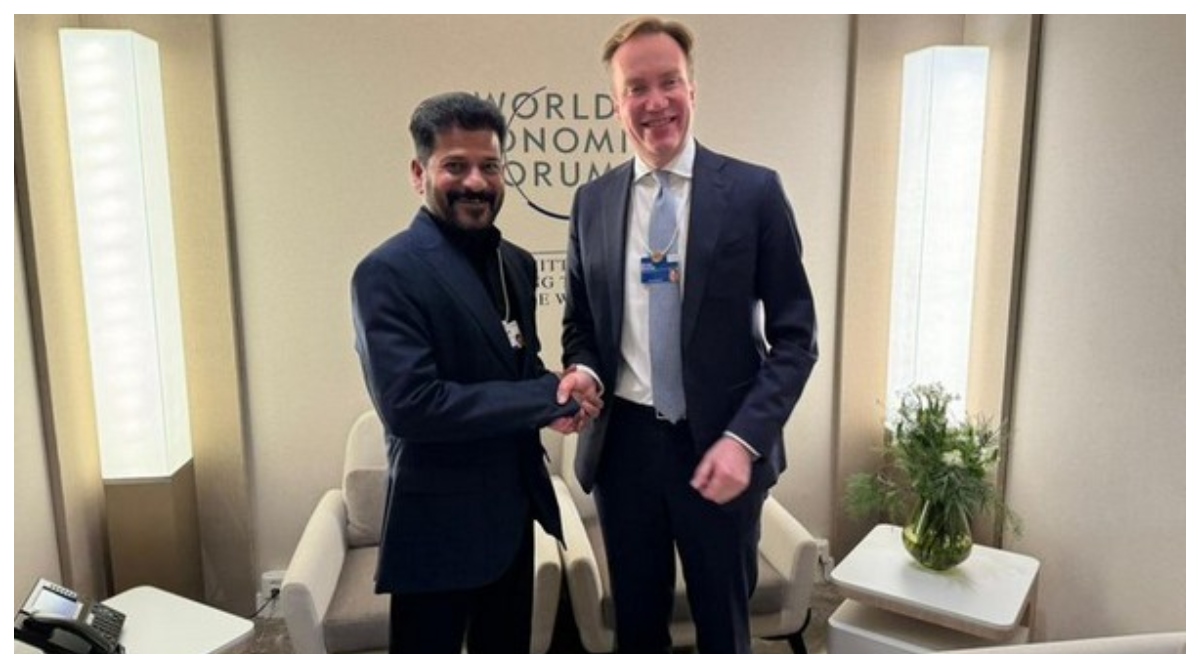 Photo of WEF की बैठक का दूसरा दिन, CM रेवंत रेड्डी ने शुरू किया ‘तेलंगाना में निवेश’ अभियान