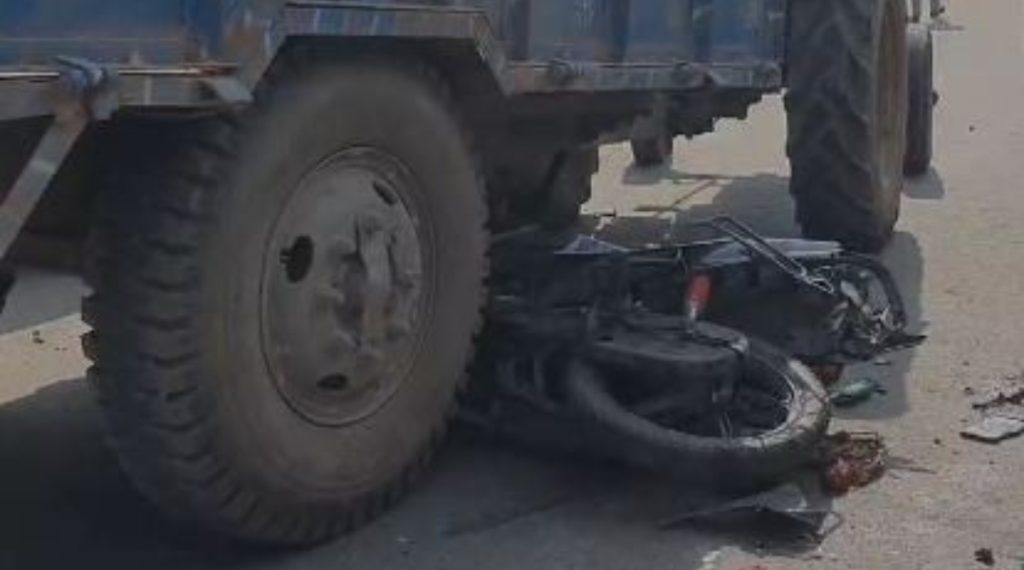 Accident in Nalanda