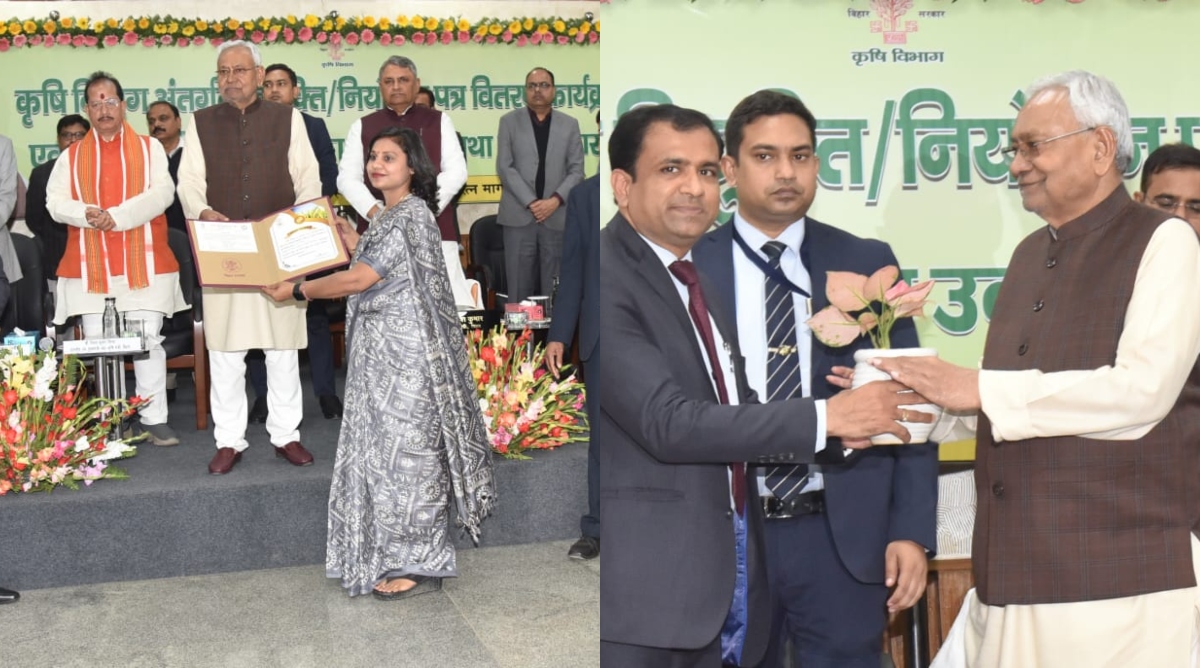 Photo of Agricultural University Sabour: सीएम नीतीश कुमार ने बांटे नियुक्त पत्र