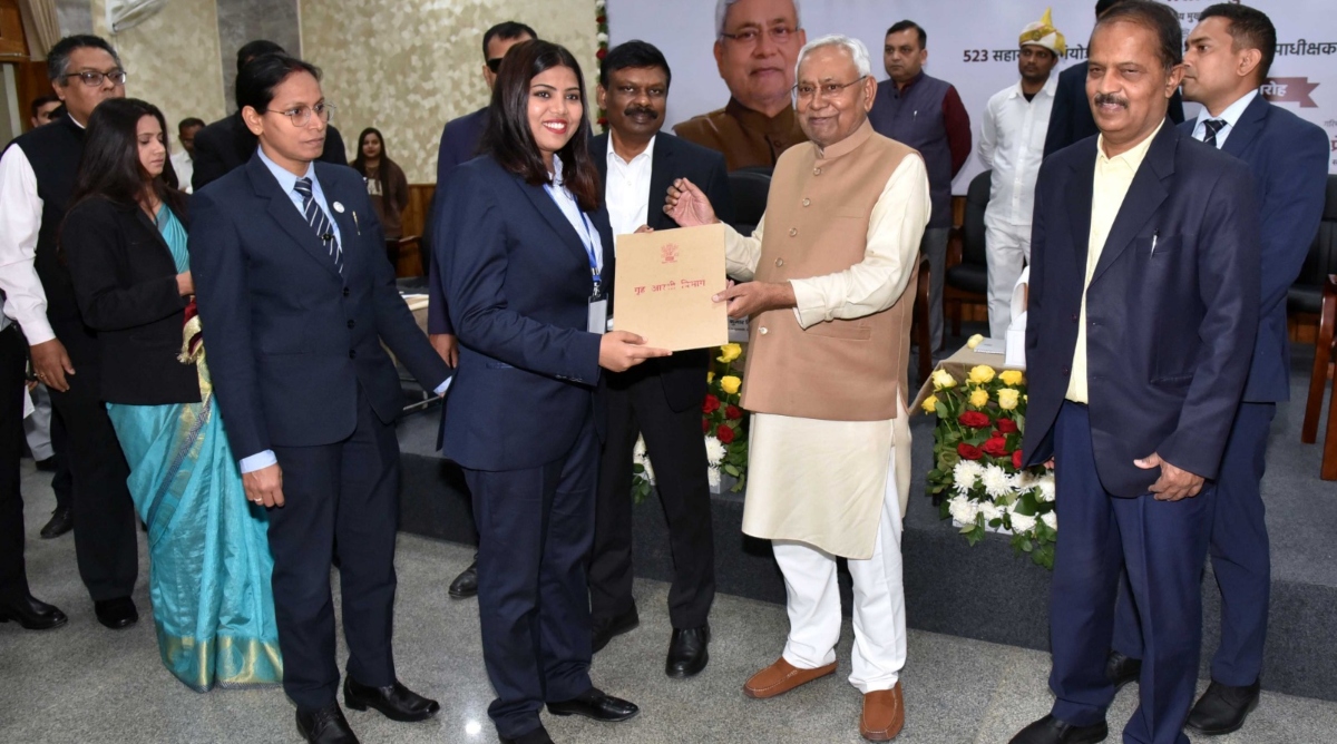 Appointment letters distribution by CM Nitish