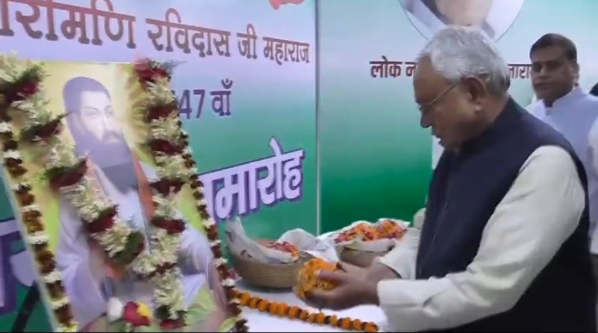 Photo of Bihar: सीएम नीतीश कुमार ने संत रविदास को किया नमन, दी श्रद्धांजलि