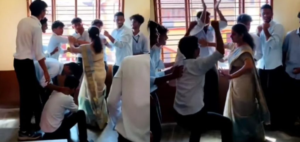 it-was-teacher-s-birthday-children-gave-such-a-surprise-to-ma-am-that-she-became-emotional-watch-this-video-news-in-hindi
