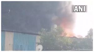 fire in chemical factory of meerut