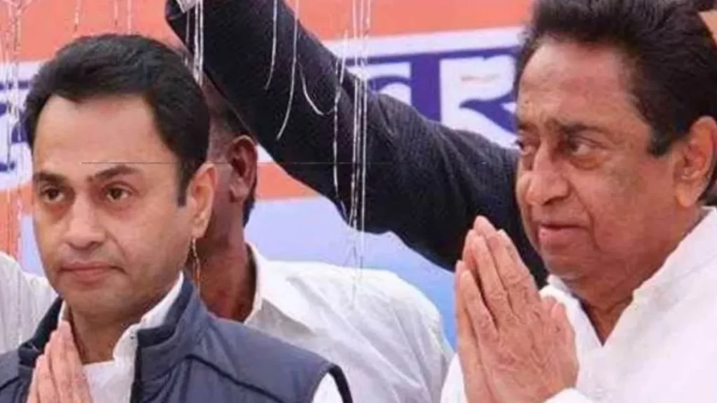 MP News kamalnath son may join bjp removed inc named on social media news in hindi