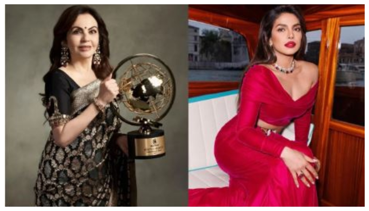Photo of Nita Ambani को Humanitarian Award से सम्मानित, Priyanka Chopra ने किया React