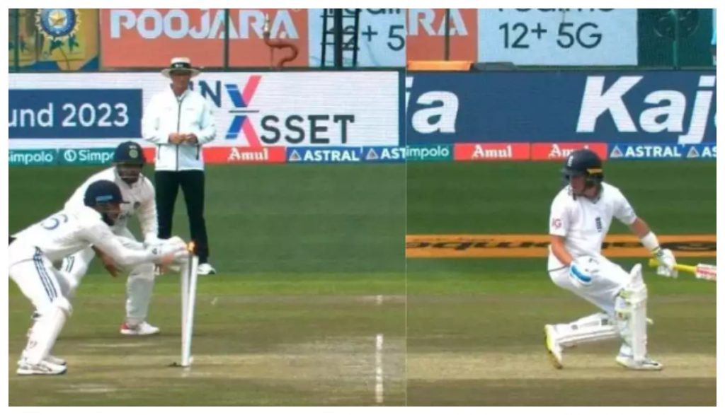 ND vs ENG Dhruv Jurel did Dhoni's work, gave the wicket of Ollie Pope to Kuldeep Yadav