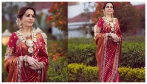 Nita Ambani Nita Ambani wore the 'world's most famous' saree, created a stir on the internet; photo went viral