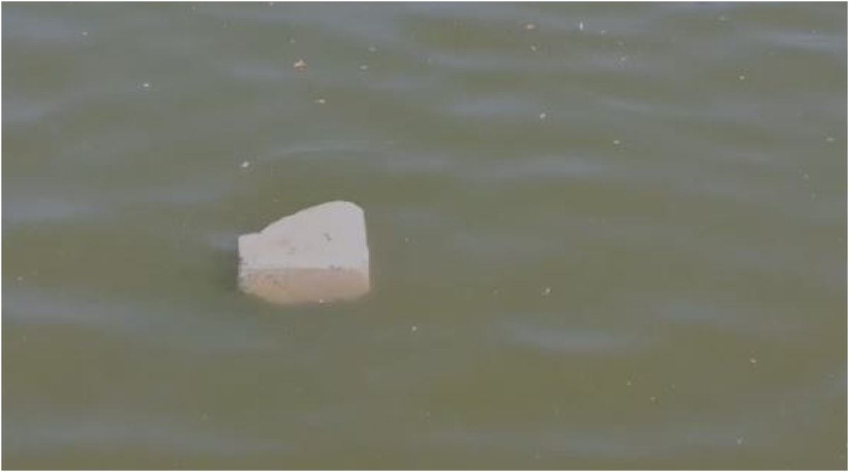 Photo of Gaya: पानी में तैर रहे पत्थर, भगवान का चमत्कार मान पूज रहे लोग