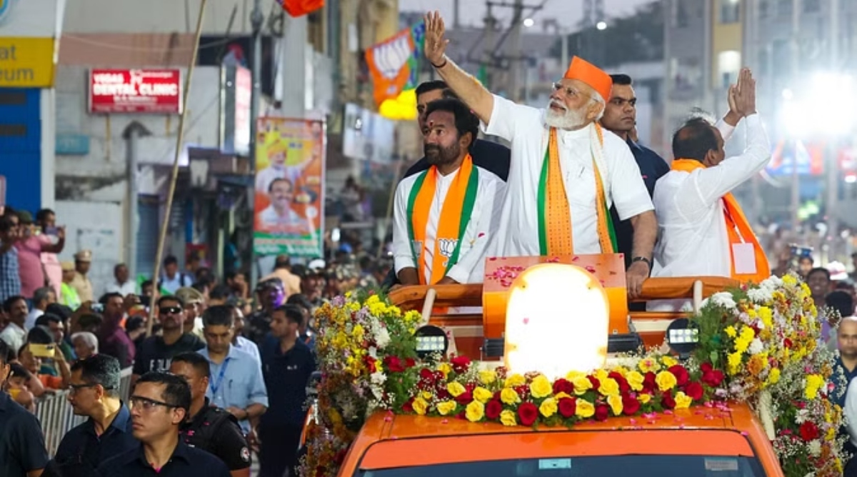 Photo of PM Modi का तेलंगाना दौरा आज, हैदराबाद में करेंगे रोड शो