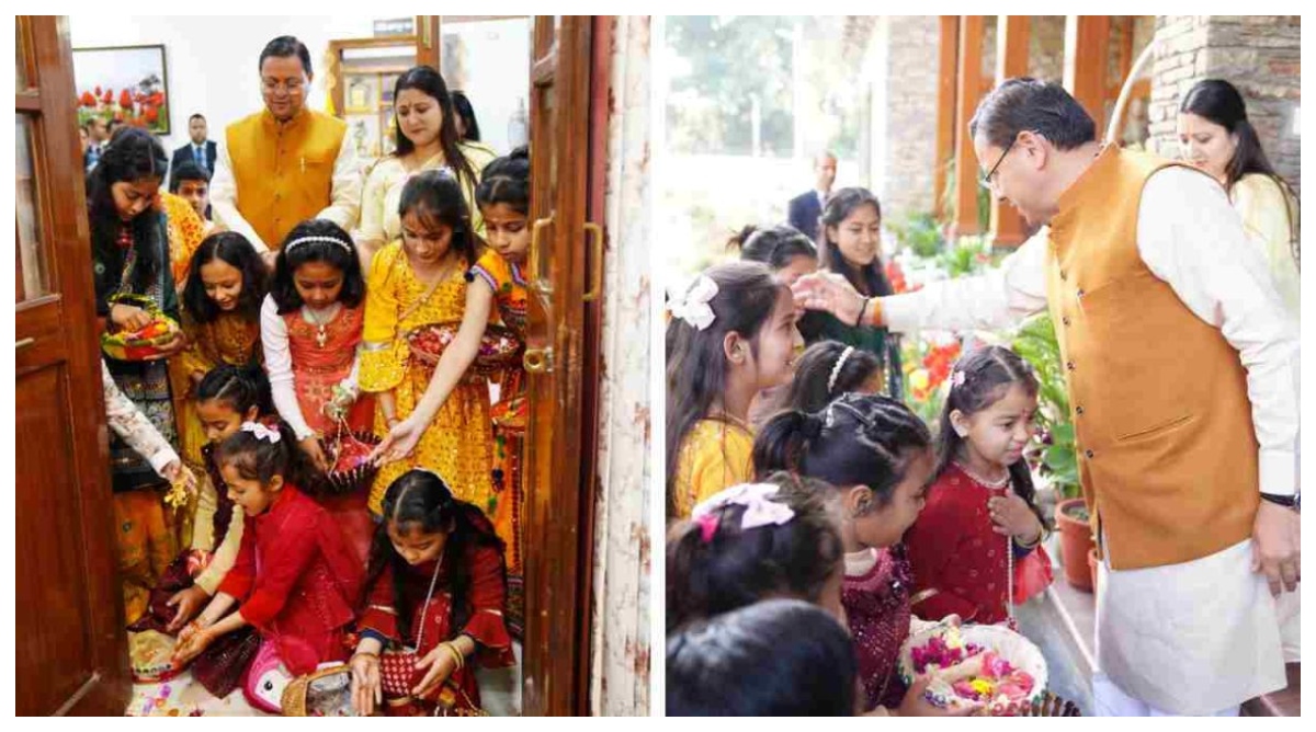 Photo of Phooldei festival: CM धामी ने प्रदेशवासियों को दी फूलदेई की शुभकामनाएं, CM आवास में धूमधाम से मनाया गया पर्व