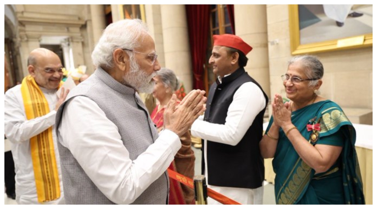 Photo of राज्यसभा के लिए मनोनीत हुईं Sudha Murthy, पीएम मोदी ने ऐलान कर दी बधाई
