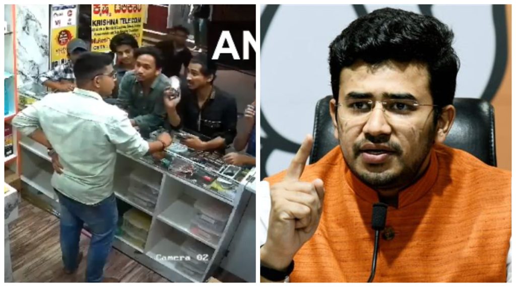 fight over playing a song in the shop at the time of Azaan IN Bengaluru