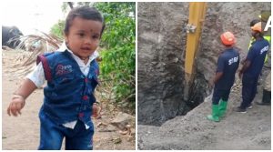 2 years old boy fell in borewell in karnataka