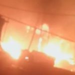Fire incident in Dharbhanga