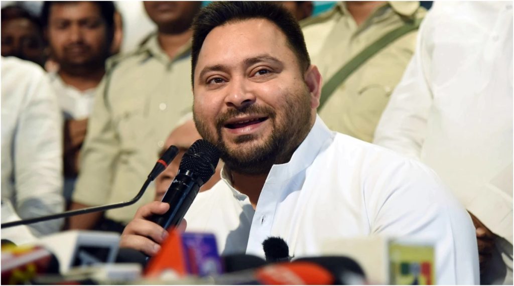 Tejashwi in Patna and Gaya